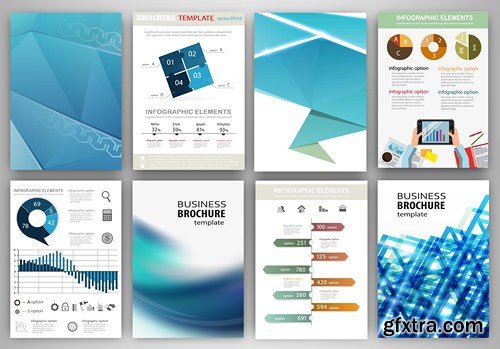 Design Flyer & Corporate Brochures 14 - 25xEPS