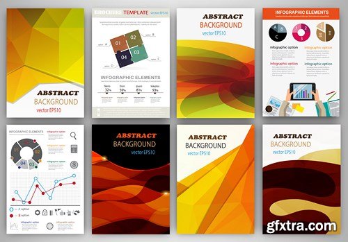 Design Flyer & Corporate Brochures 14 - 25xEPS