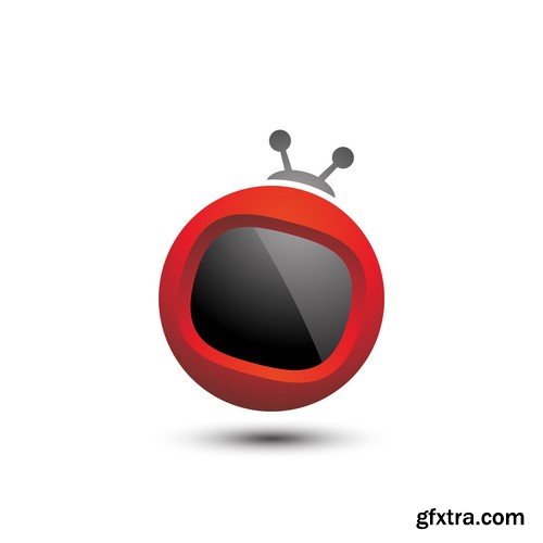 3D Vector Orb Logos - 35x EPS