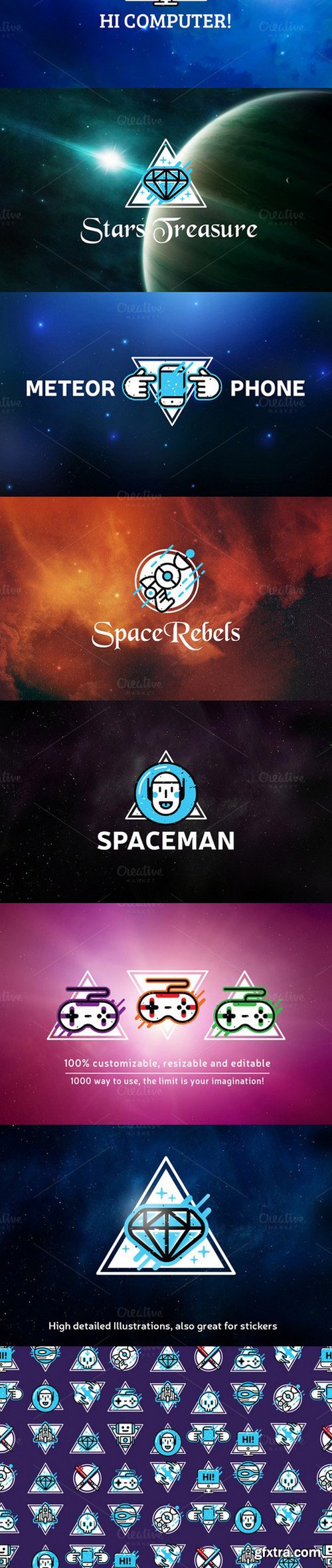 CM - Logo Galaxy Bundle 535828