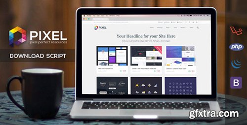 CodeCanyon - Pixel v1.0.2 - Premium Download Script - 13501416