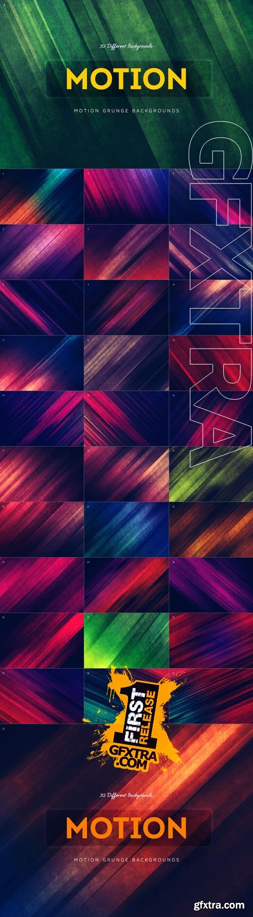 CM - 32 Motion Grunge Backgrounds 547800