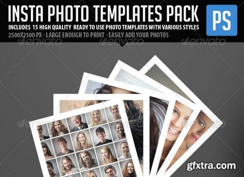 GraphicRiver Insta Photo Templates Pack (23in1) 6063139