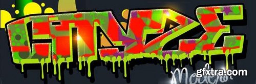 GraphicRiver Costum Graffiti Text Effect Styles Vol 2 14403480