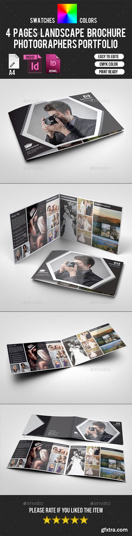 GraphicRiver 4 Pages Landscape Photography Brochure-V197 10392938