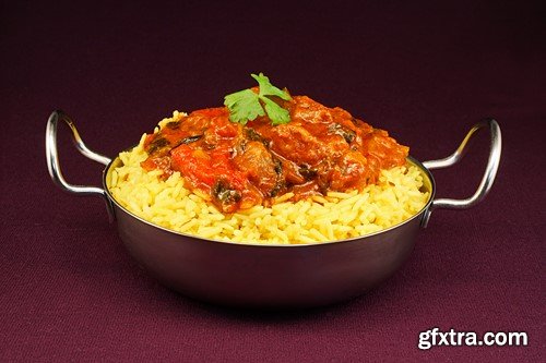 Selection of indian food, 9 x UHQ JPEG