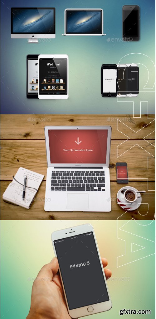 GR - Responsive Apple Devices Mockup Pack 14781201