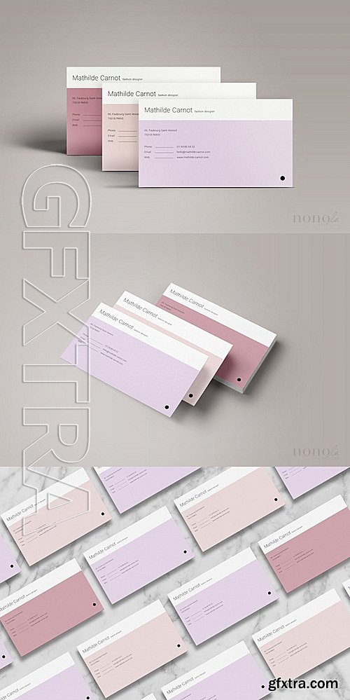 CM - 3 Modern Business Cards 542381