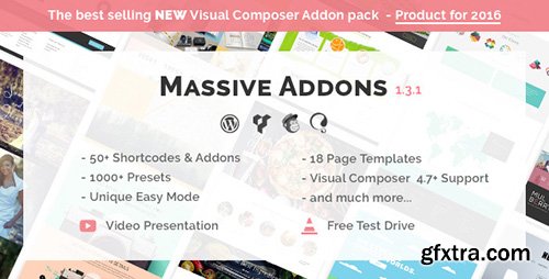 CodeCanyon - Massive Addons for Visual Composer v1.3.2 - 14429839