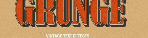 GraphicRiver Retro Vintage Text Effects 11304957