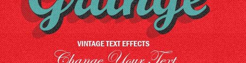 GraphicRiver Retro Vintage Text Effects 11304957