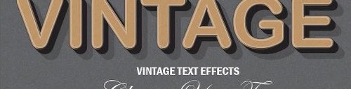 GraphicRiver Retro Vintage Text Effects 11304957