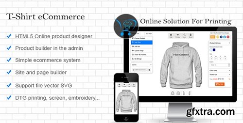 CodeCanyon - T-Shirt eCommerce v1.1.1 - T-Shirt Designer - 10753483