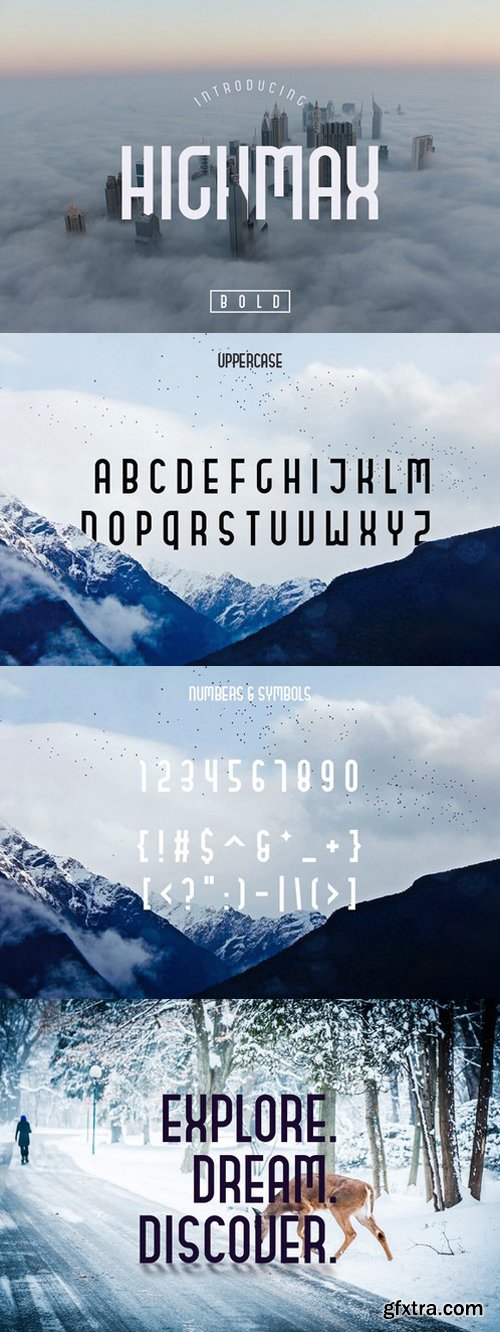 CM - HIGHMAX Display Font 544848