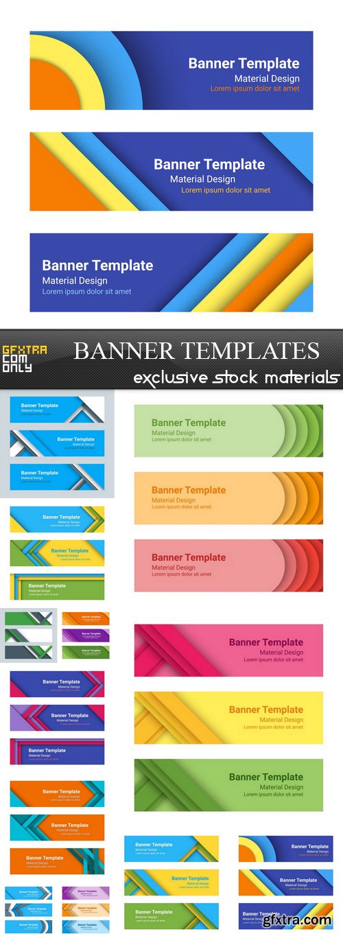 Banner Templates - 12xEPS