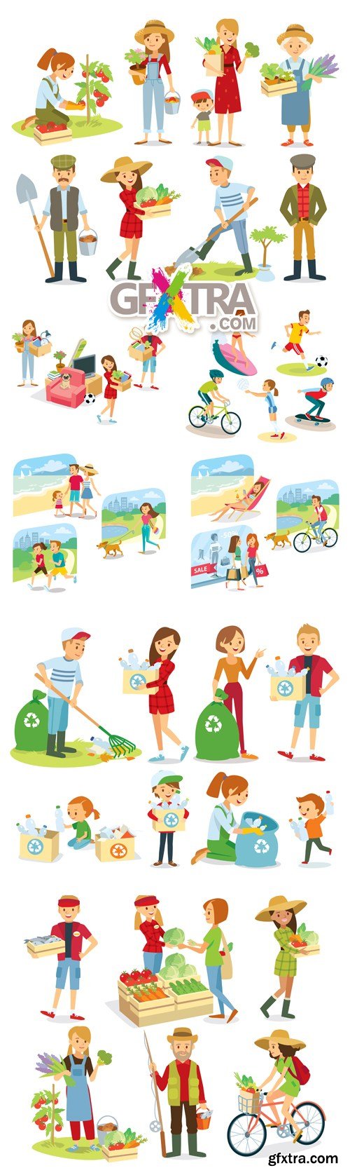People Icons Vector