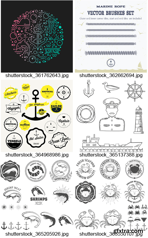 Amazing SS - Nautical Elements 2, 25xEPS