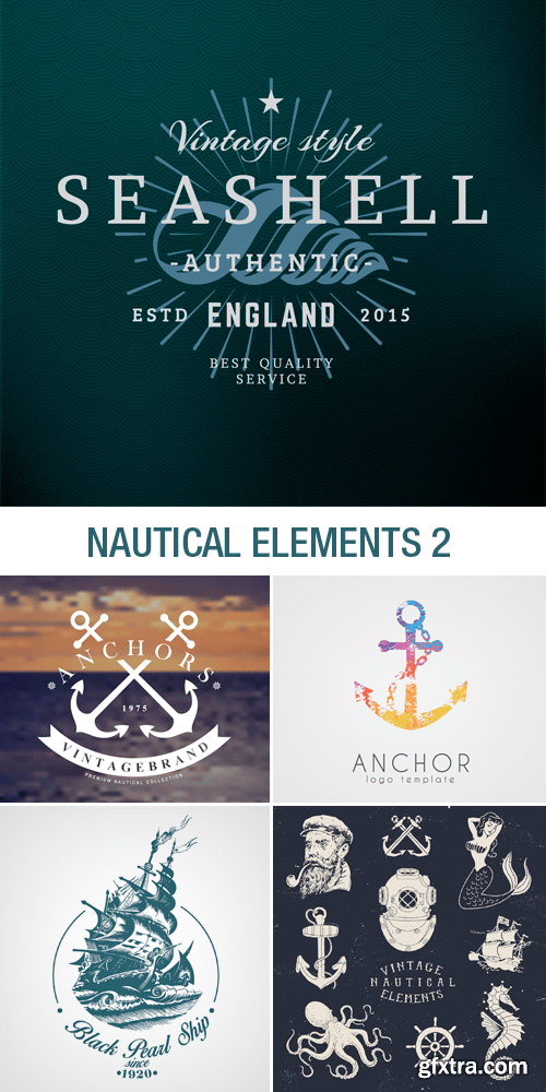 Amazing SS - Nautical Elements 2, 25xEPS