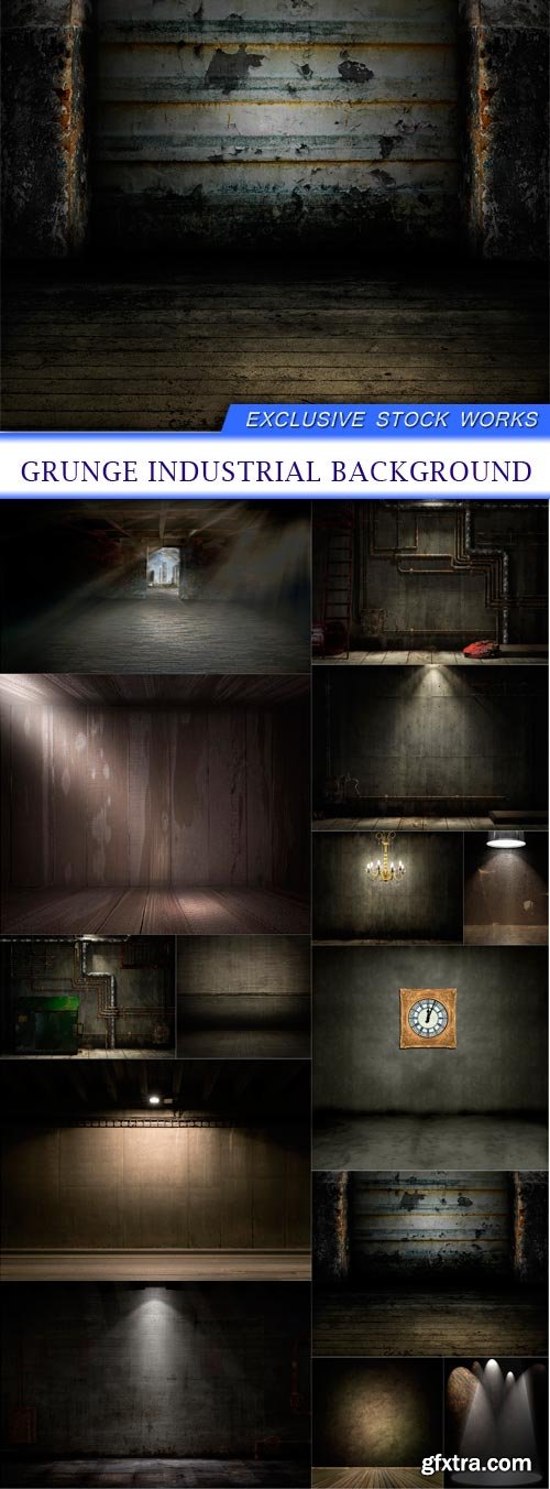 grunge industrial background 14X JPEG