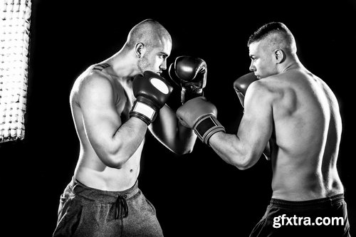 Collection of sport sportsman kickboxer kickboxing 25 HQ Jpeg