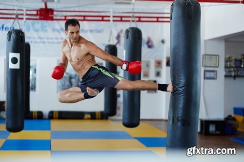 Collection of sport sportsman kickboxer kickboxing 25 HQ Jpeg