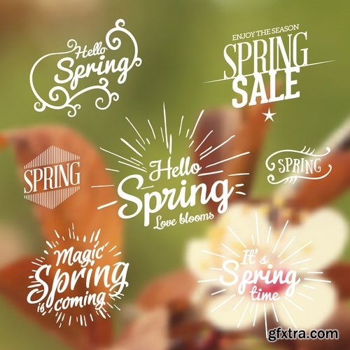 Collection of vector discount sticker picture flyer banner 25 EPS