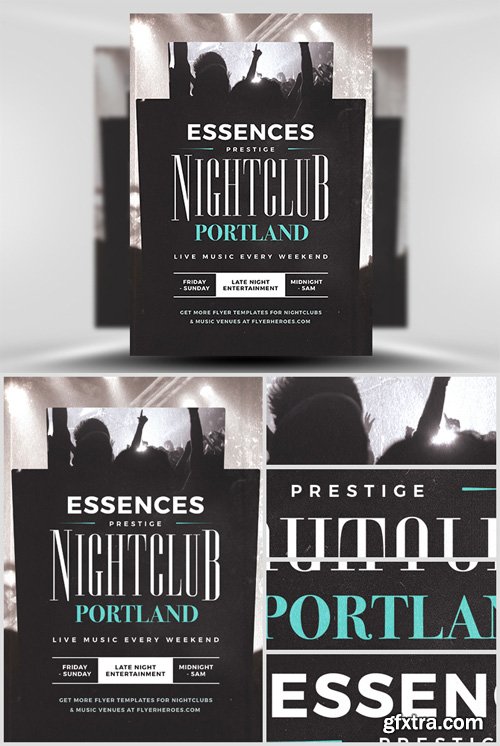 Essences Flyer Template