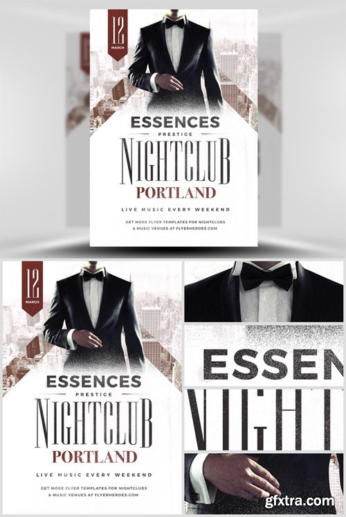 Essences Flyer Template 2