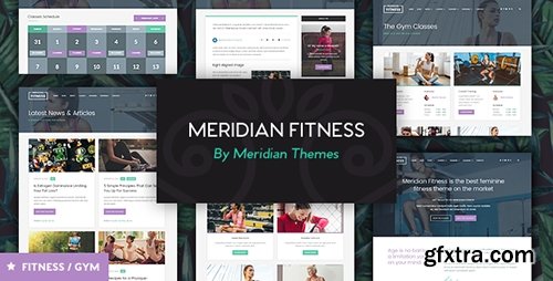 ThemeForest - Meridian Fitness v1.0 - Fitness Gym WordPress Theme - 14788586