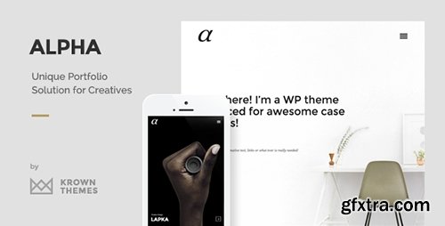 ThemeForest - Alpha v1.0.2 - The Unique Portfolio Theme for Creatives - 14644982