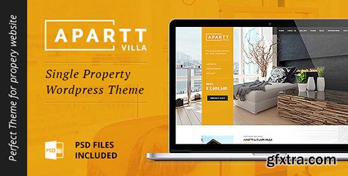 ThemeForest - APARTT VILLA v1.0 - Single Property Real Estate WordPress Theme - 14351862