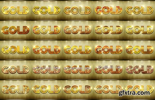 Creativemarket 50 Golden Styles 542554