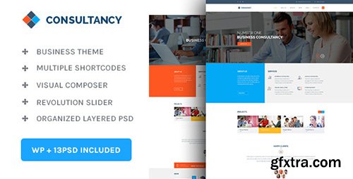 ThemeForest - Consultancy v1.0 - WP Consultancy & Business Theme - 14096085