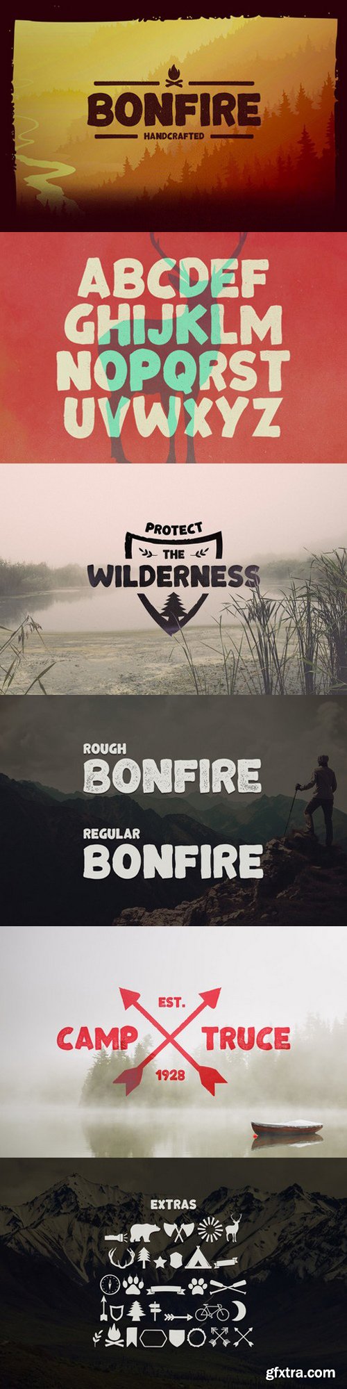 CM - Bonfire Typeface 546231