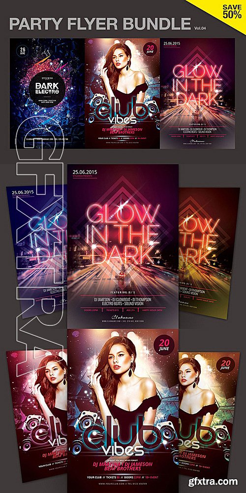 CM - Party Flyer Bundle Vol 04 543240