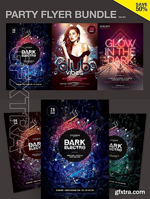 CM - Party Flyer Bundle Vol 04 543240