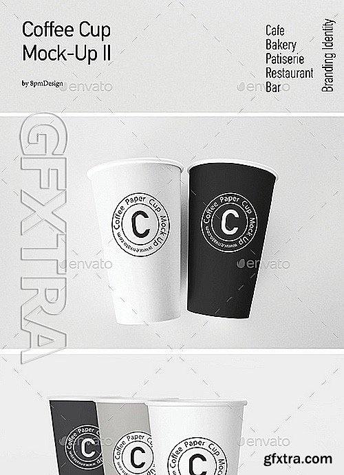 GraphicRiver - Coffee Cup Mock-Up II 11757110