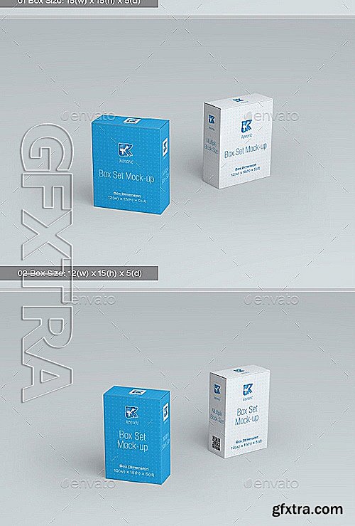 GraphicRiver - MyBox Set Mock-Up 03 8791262