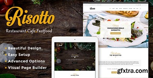 ThemeForest - Risotto v1.0.1 - WordPress Restaurant & Cafe Theme - 14428323