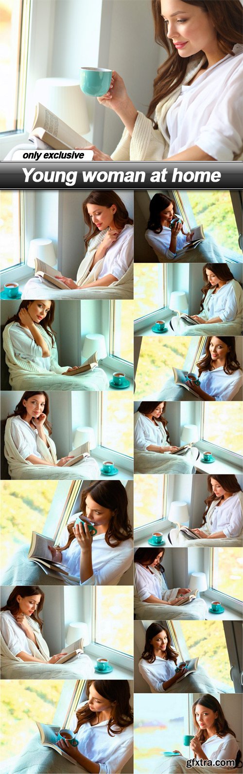 Young woman at home - 15 UHQ JPEG