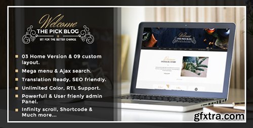 ThemeForest - Pick v1.0 - A Responsive WordPress Blog Theme - 13931085