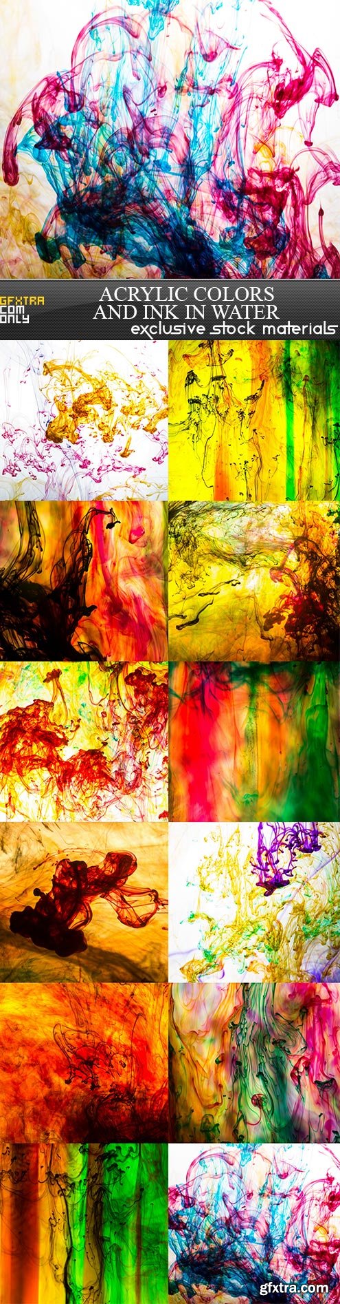 Acrylic colors and ink in water, 12  x  UHQ JPEG