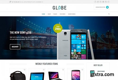 YiThemes - YITH Globe v1.1.6 - Hi-tech WordPress E-commerce Theme