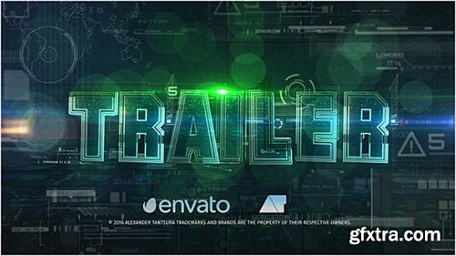 Videohive Futuristic Trailer 14591300