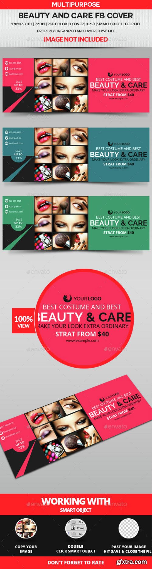 GR - Beauty & Care Facebook Cover 14952279
