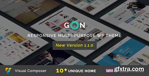 ThemeForest - Gon v1.1.0 - Responsive Multi-Purpose WordPress Theme - 13573615