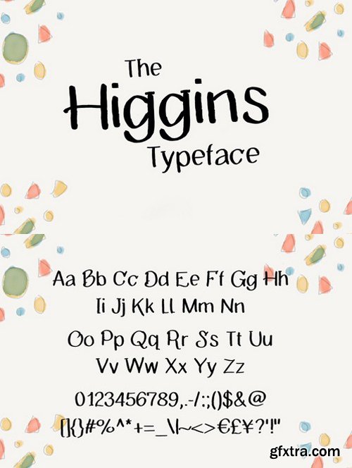 The Higgins Typeface