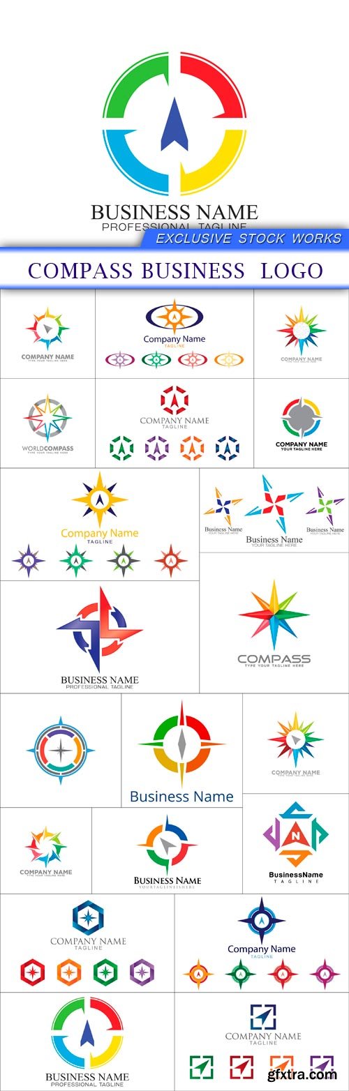 Compass Business Logo 20X EPS