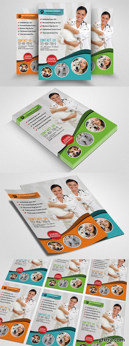 Pets Clinic & Care Centre Flyer - CM 552396