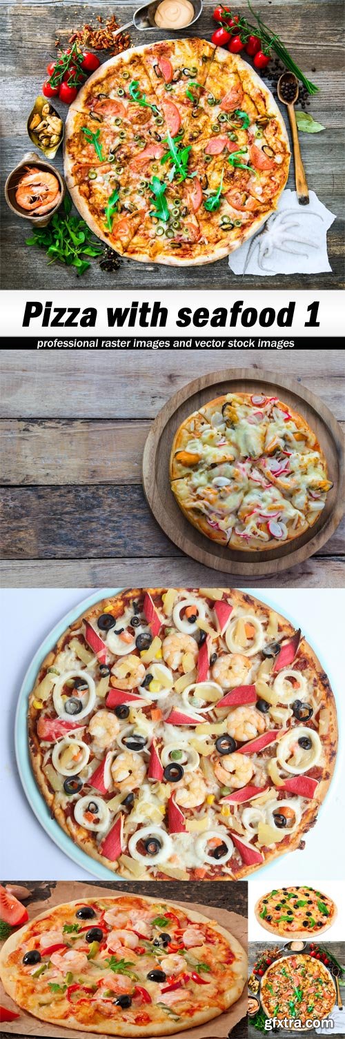 Pizza with seafood 1